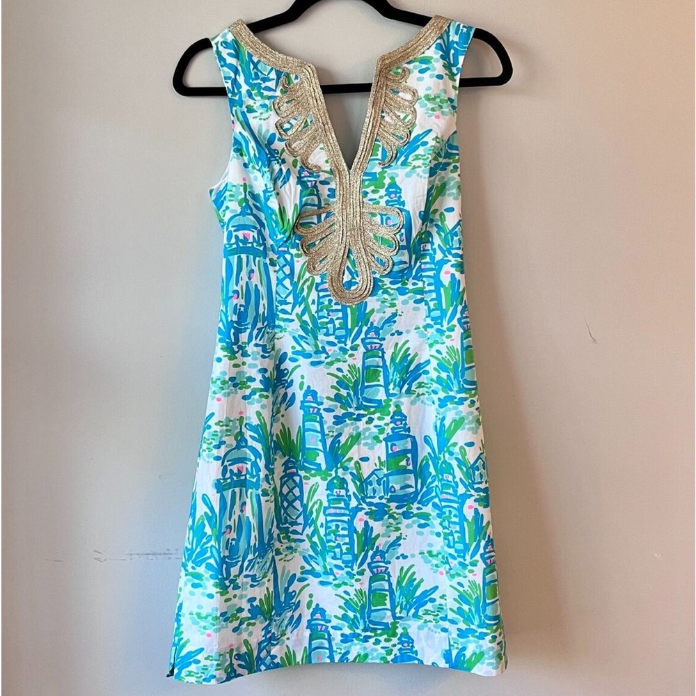 LILLY PULITZER | size 12 Janice High Beam dress - Picture 7 of 7